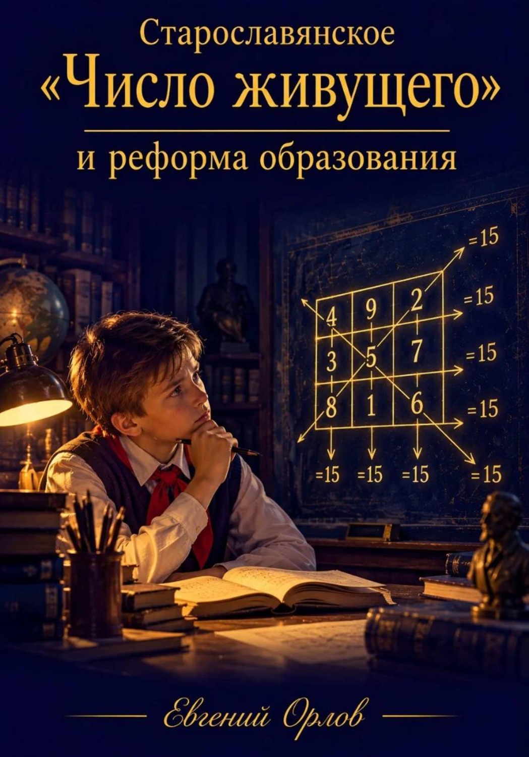 Обложка книги «Старославянское «Число живущего» и реформа образования»