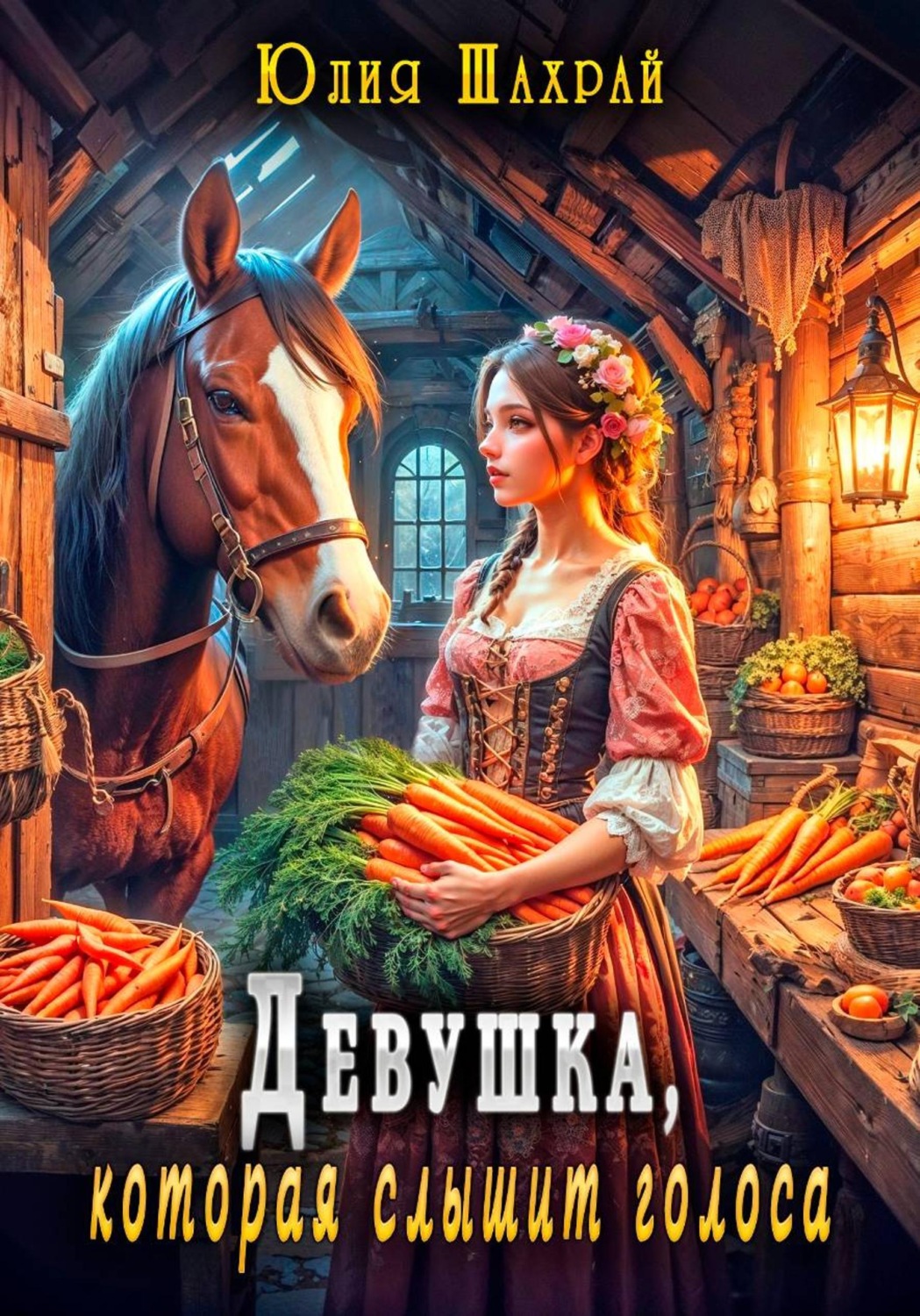 Обложка книги «Девушка, которая слышит голоса»