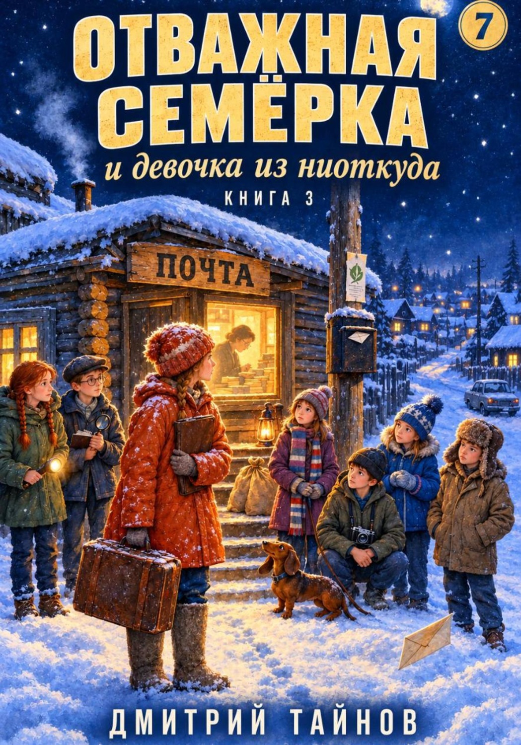 Обложка книги «Отважная семёрка и девочка из ниоткуда»