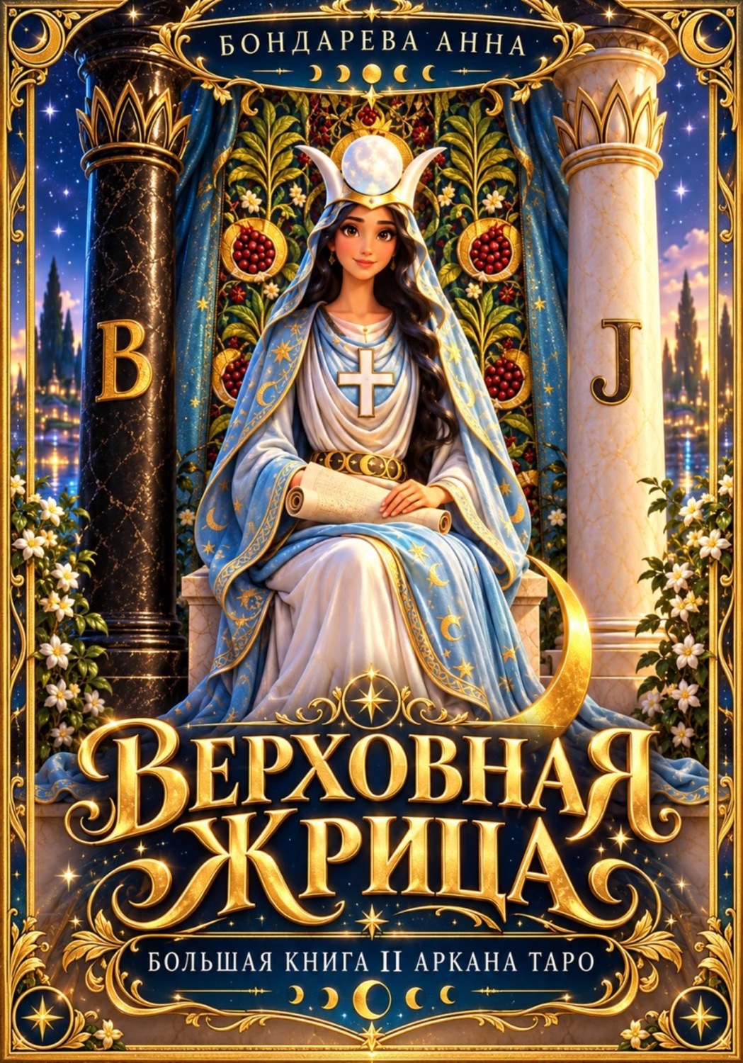 Обложка книги «Верховная Жрица. Большая книга II Аркана Таро»
