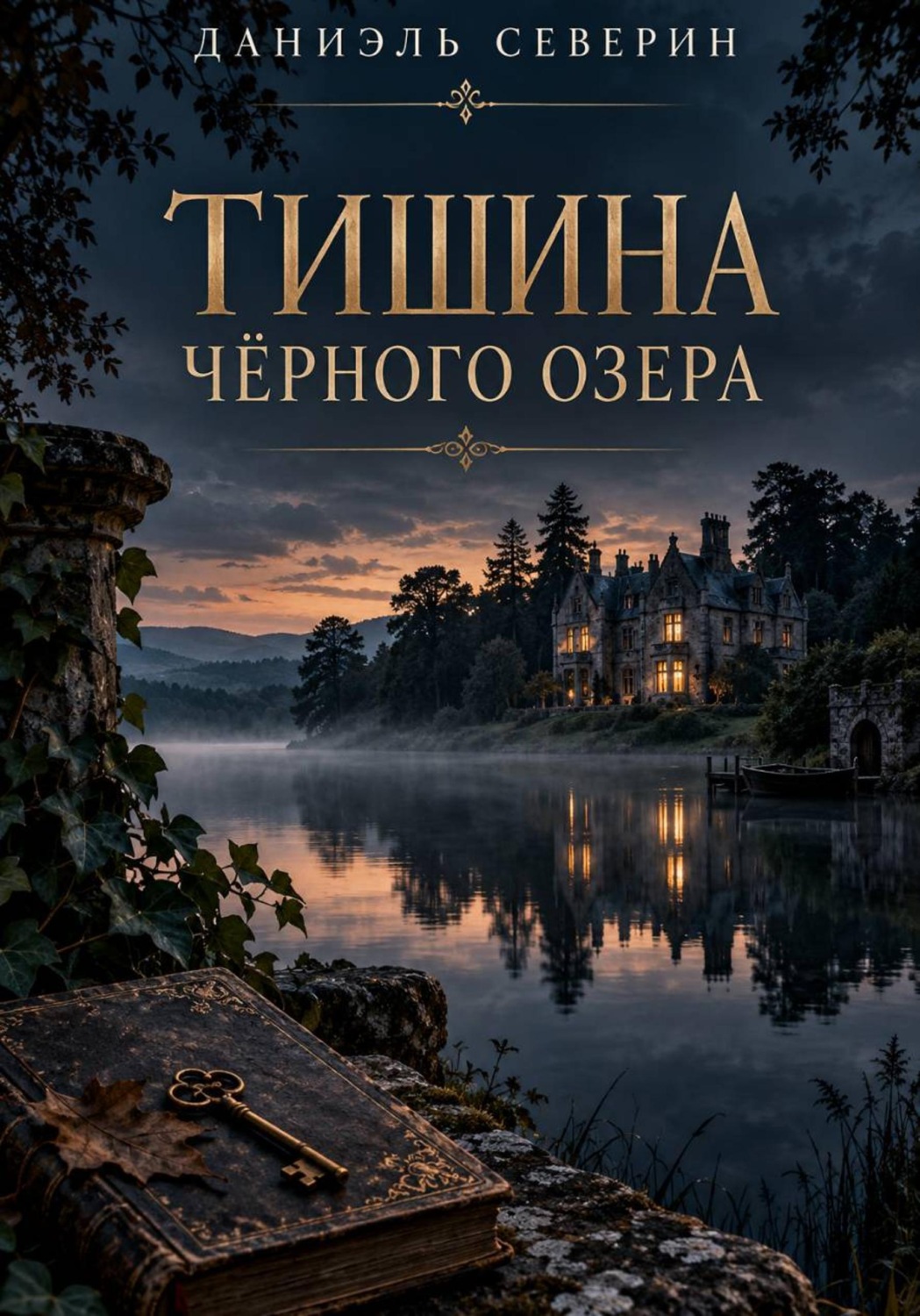 Обложка книги «Тишина Чёрного озера»