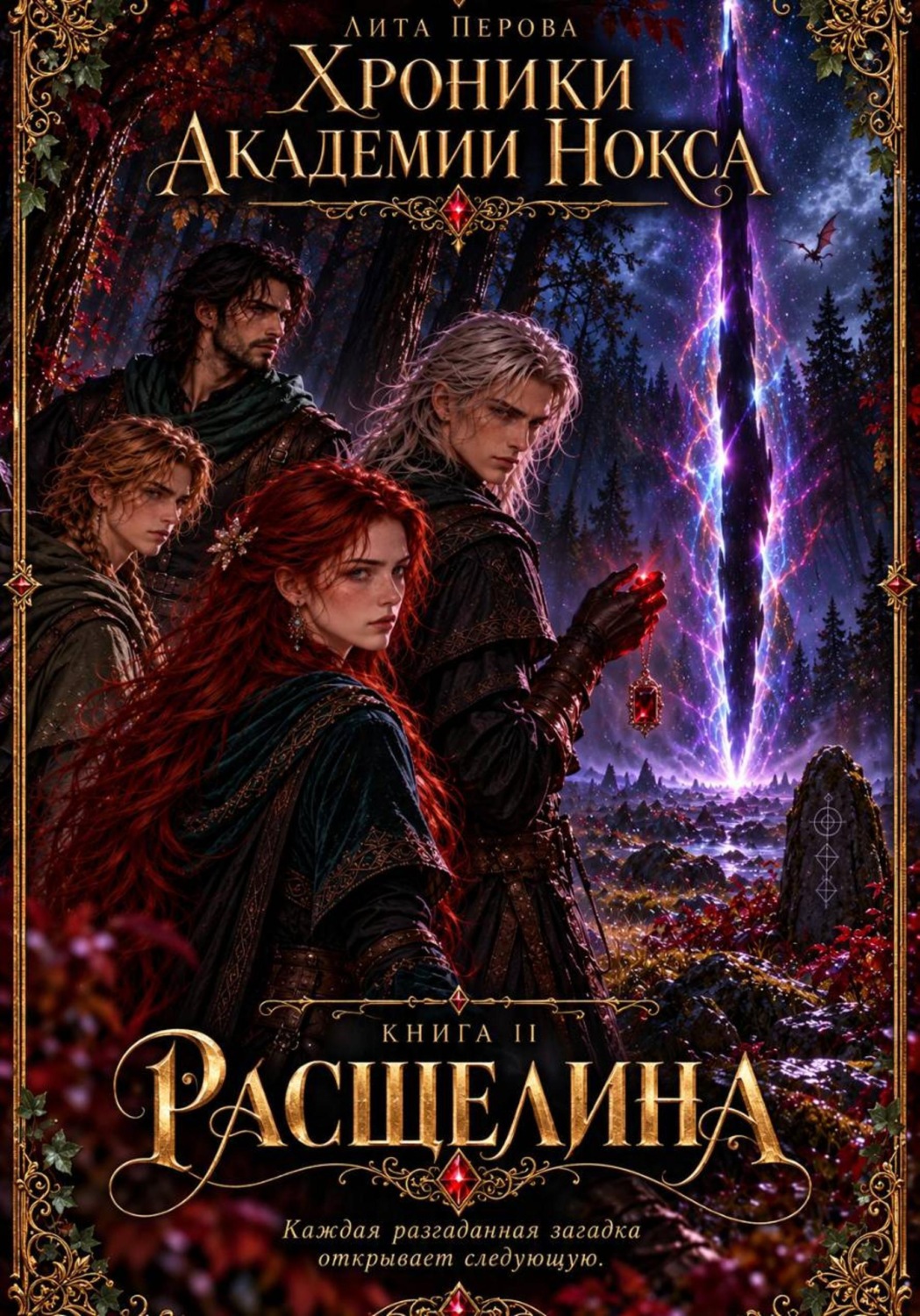 Обложка книги «Хроники Академии Нокса. Расщелина»