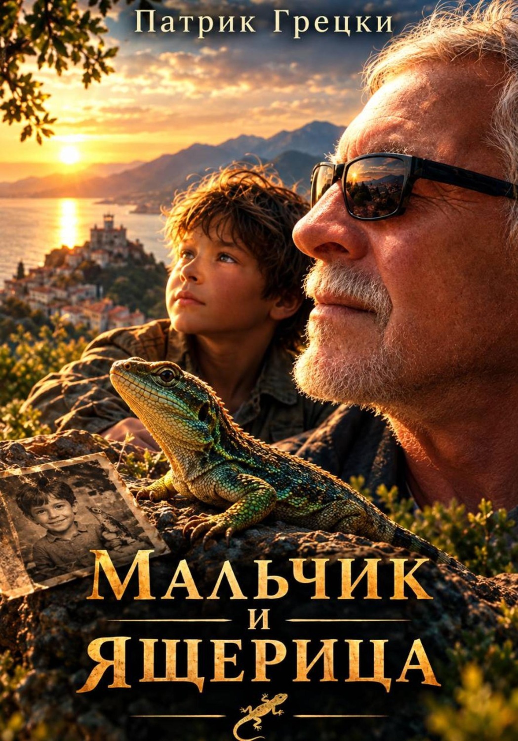 Обложка книги «Мальчик и ящерица»
