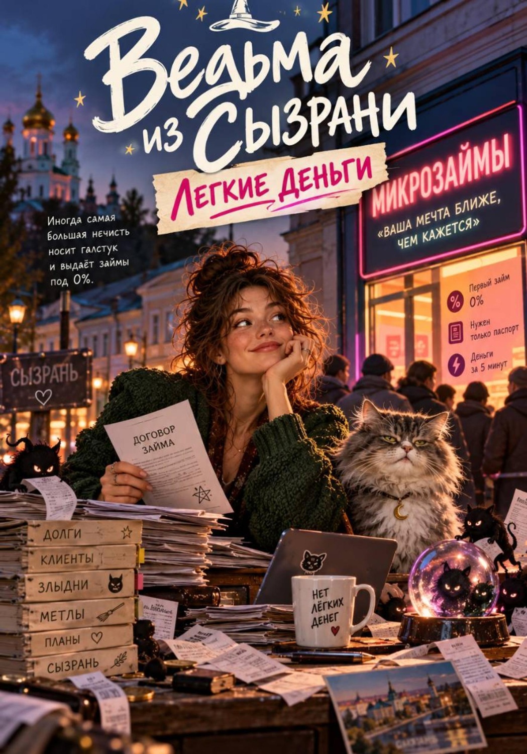 Обложка книги «Ведьма из Сызрани. Легкие деньги»