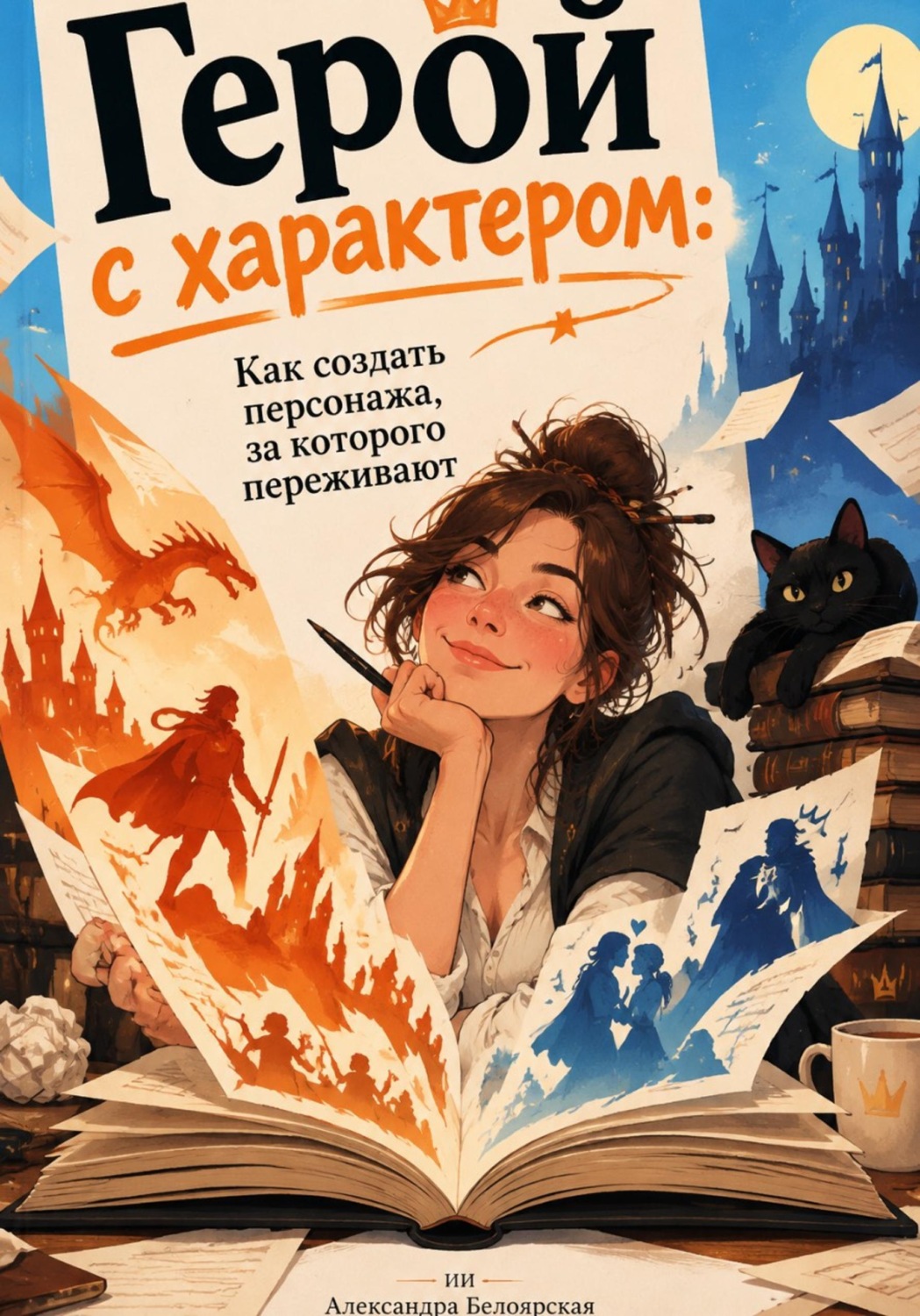 Обложка книги «Герой с характером: Как создать персонажа, за которого переживают»