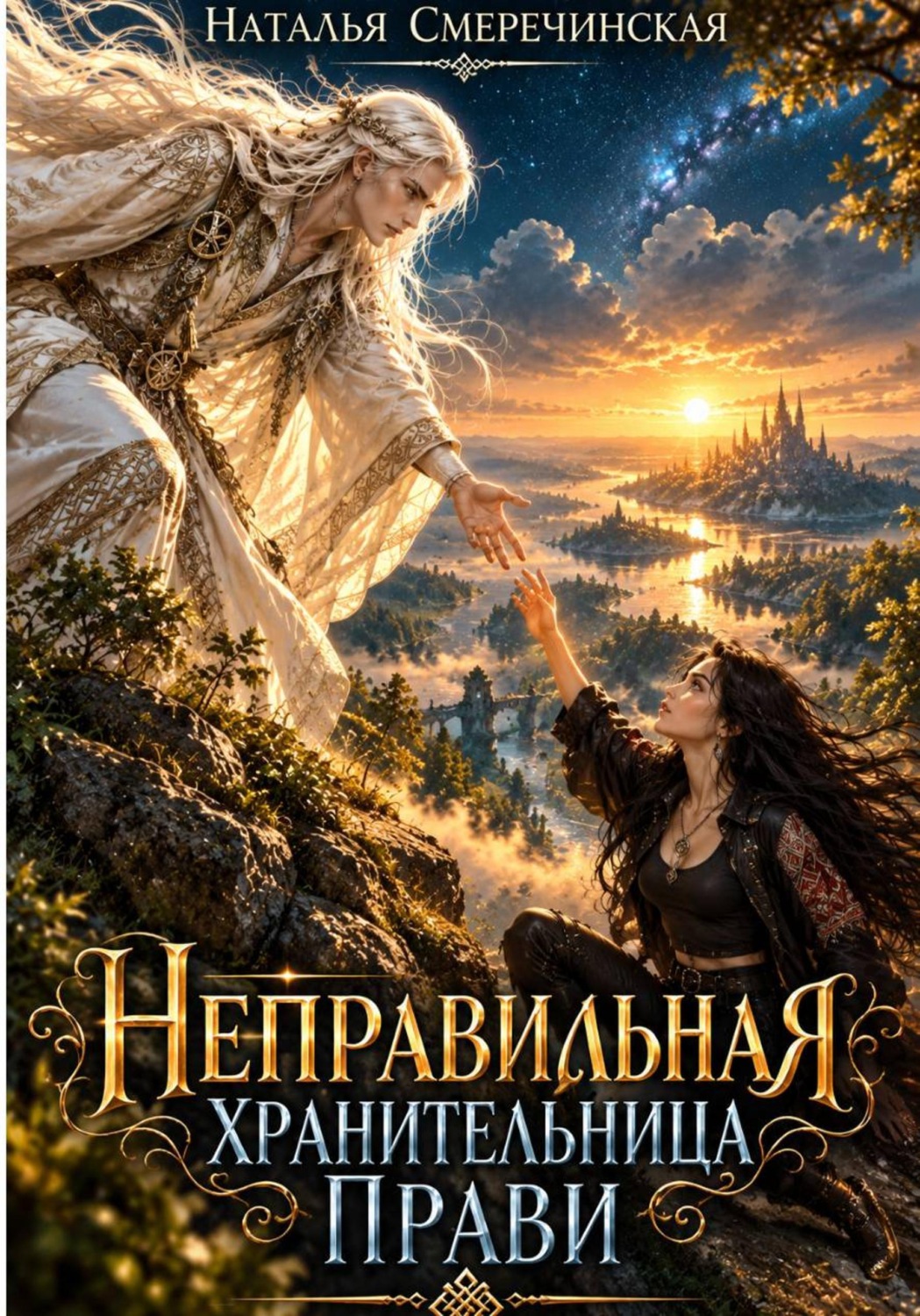 Обложка книги «Неправильная хранительница Прави»