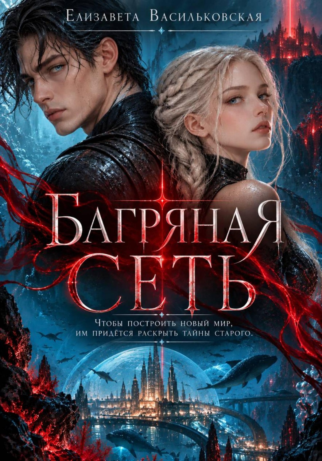 Обложка книги «Багряная сеть»