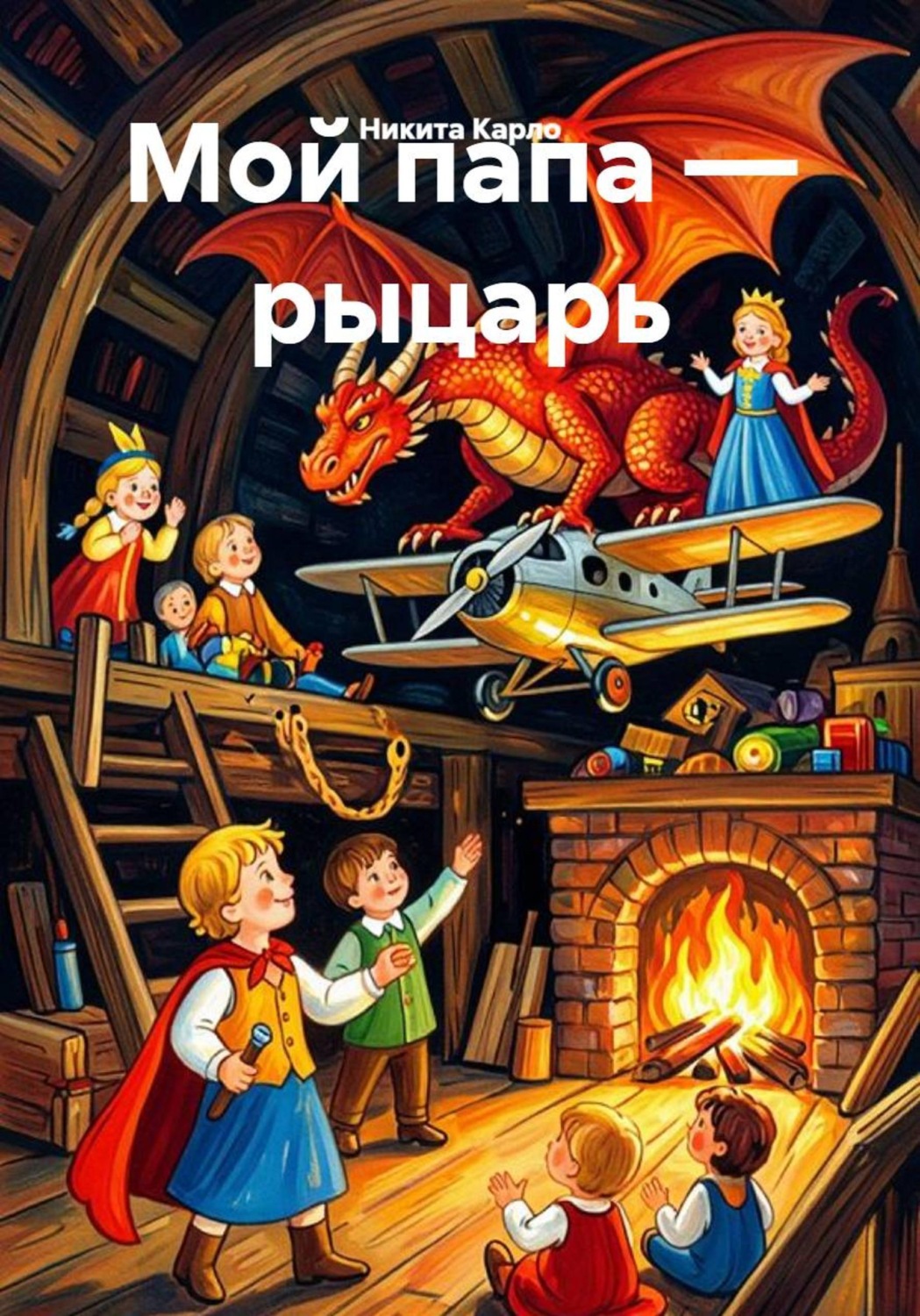 Обложка книги «Мой папа — рыцарь»