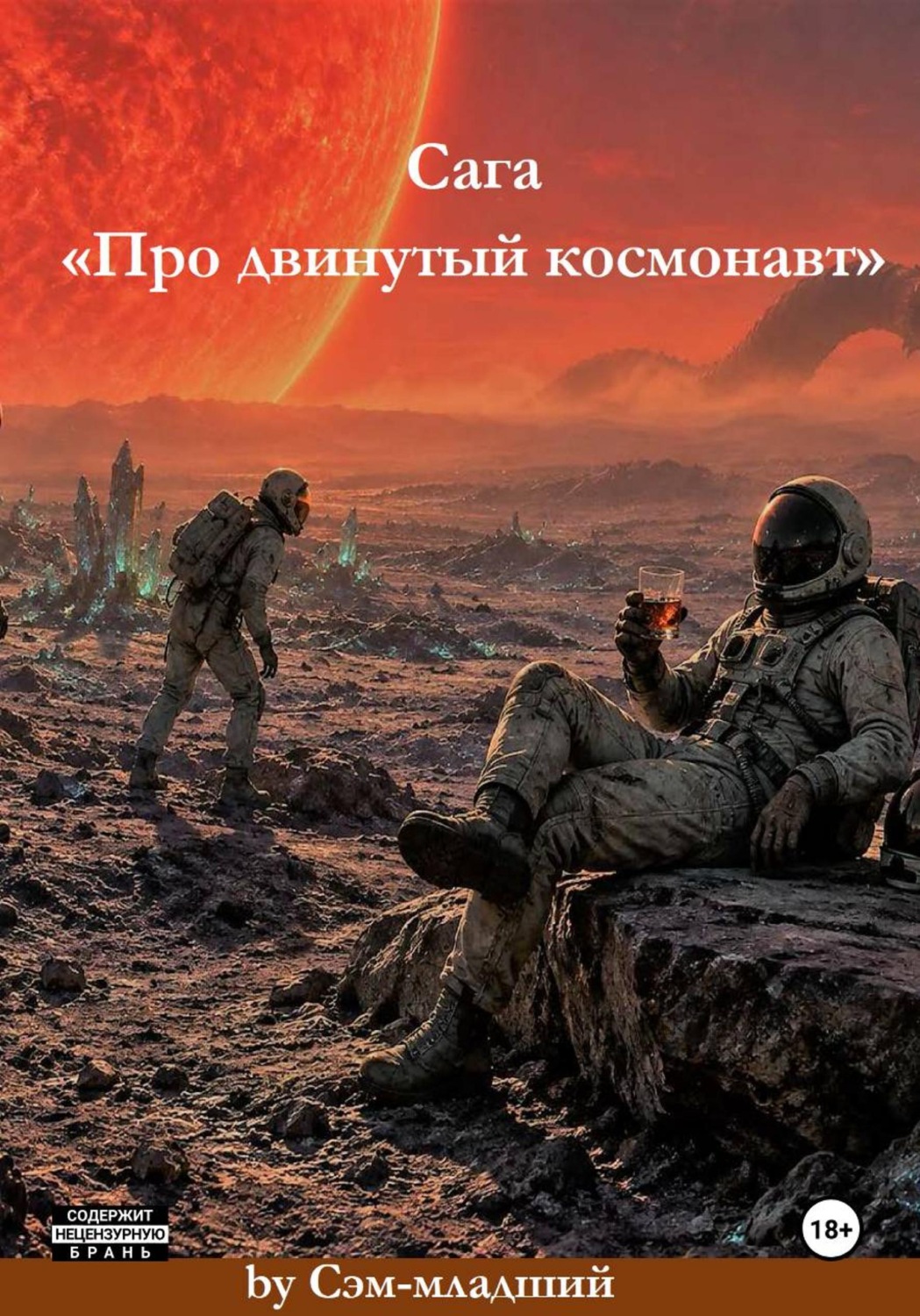 Обложка книги «Про двинутый космонавт. Сага»