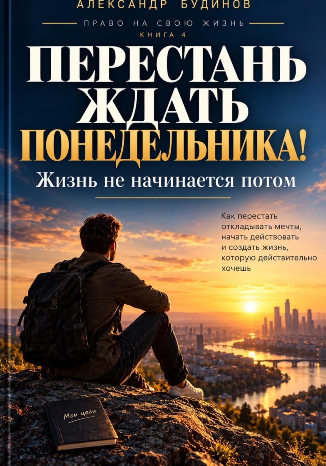 Обложка книги «Перестань ждать понедельника! Жизнь не начинается потом»