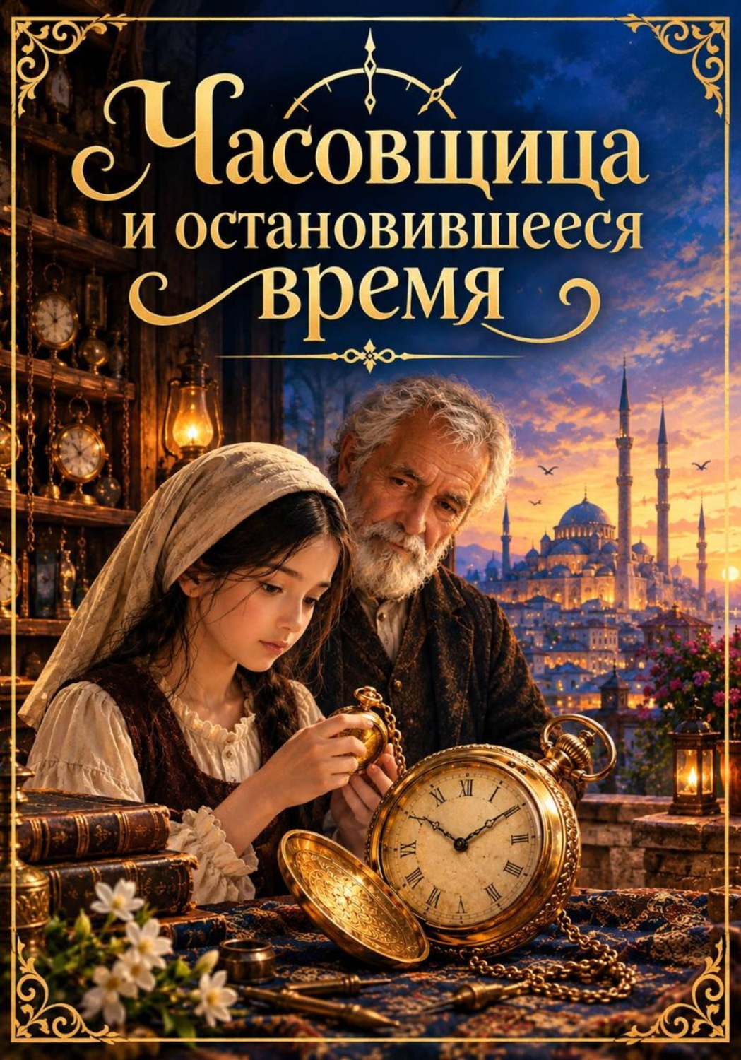 Обложка книги «Часовщица и остановившееся время»