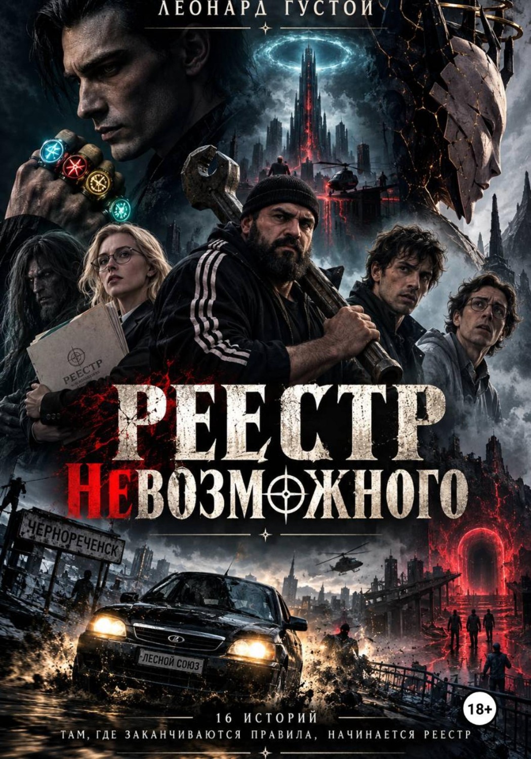 Обложка книги «Реестр невозможного - Пять колец пустоты»