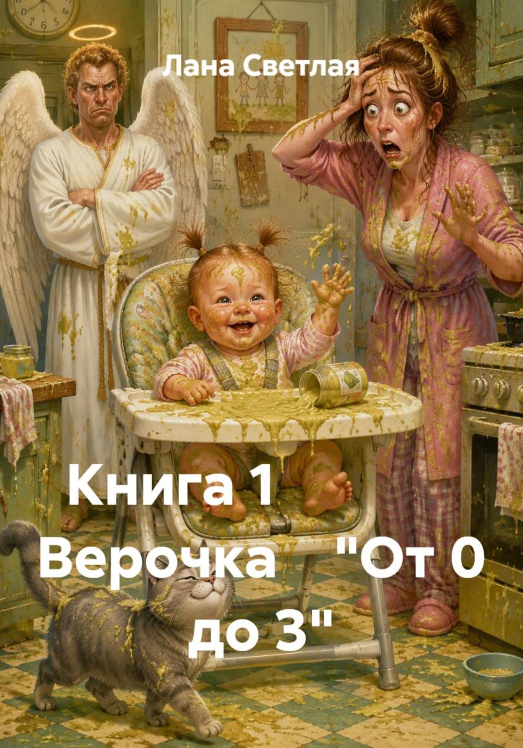 Обложка книги «Книга 1 Верочка "От 0 до 3"»