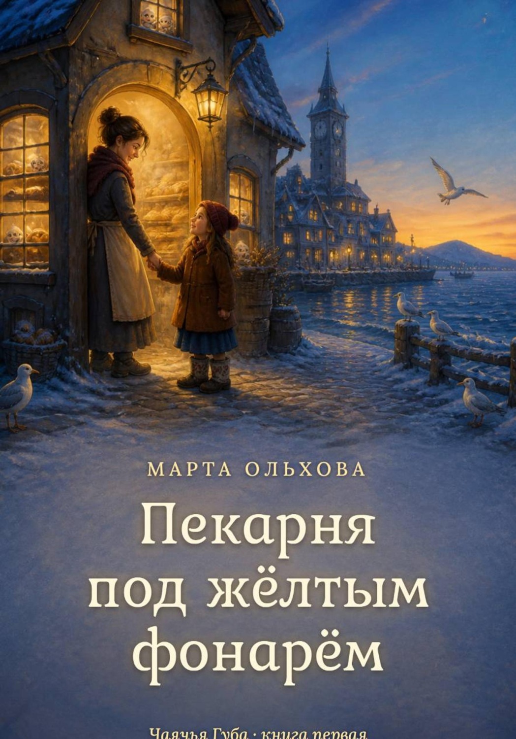 Обложка книги «Пекарня под жёлтым фонарём»