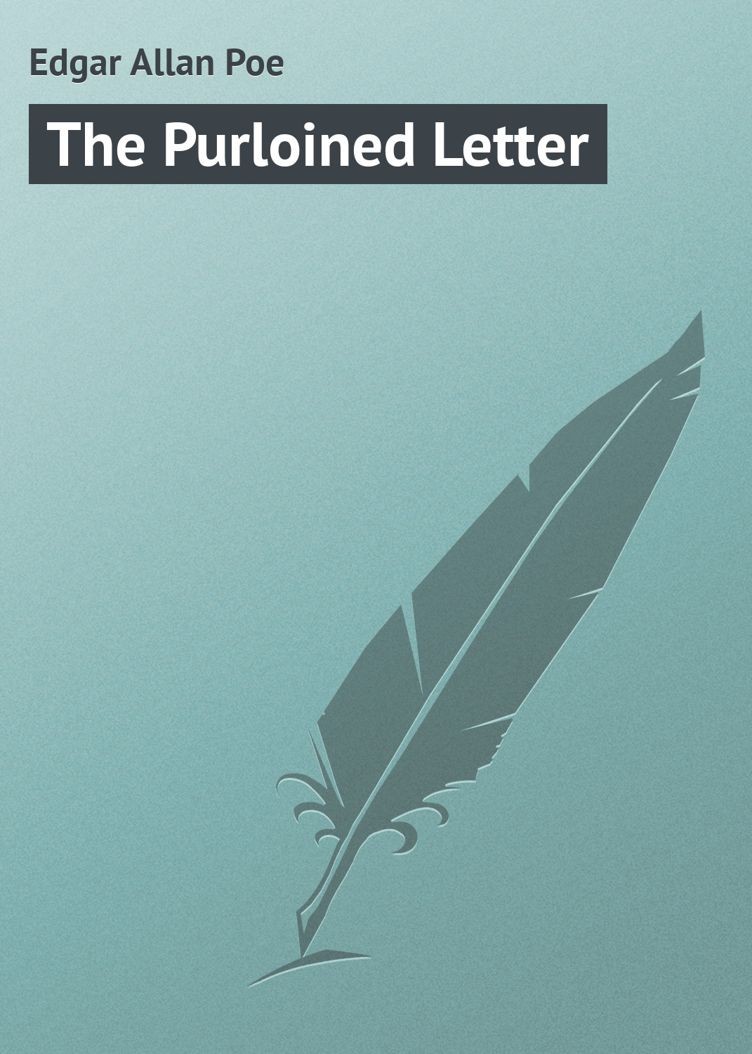 Обложка книги «The Purloined Letter»