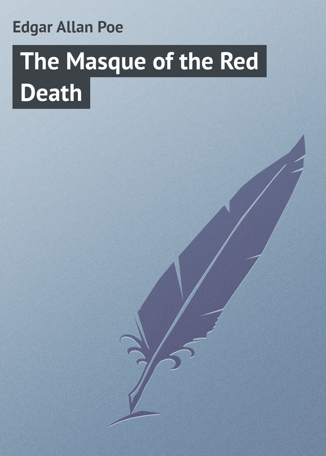 Обложка книги «The Masque of the Red Death»