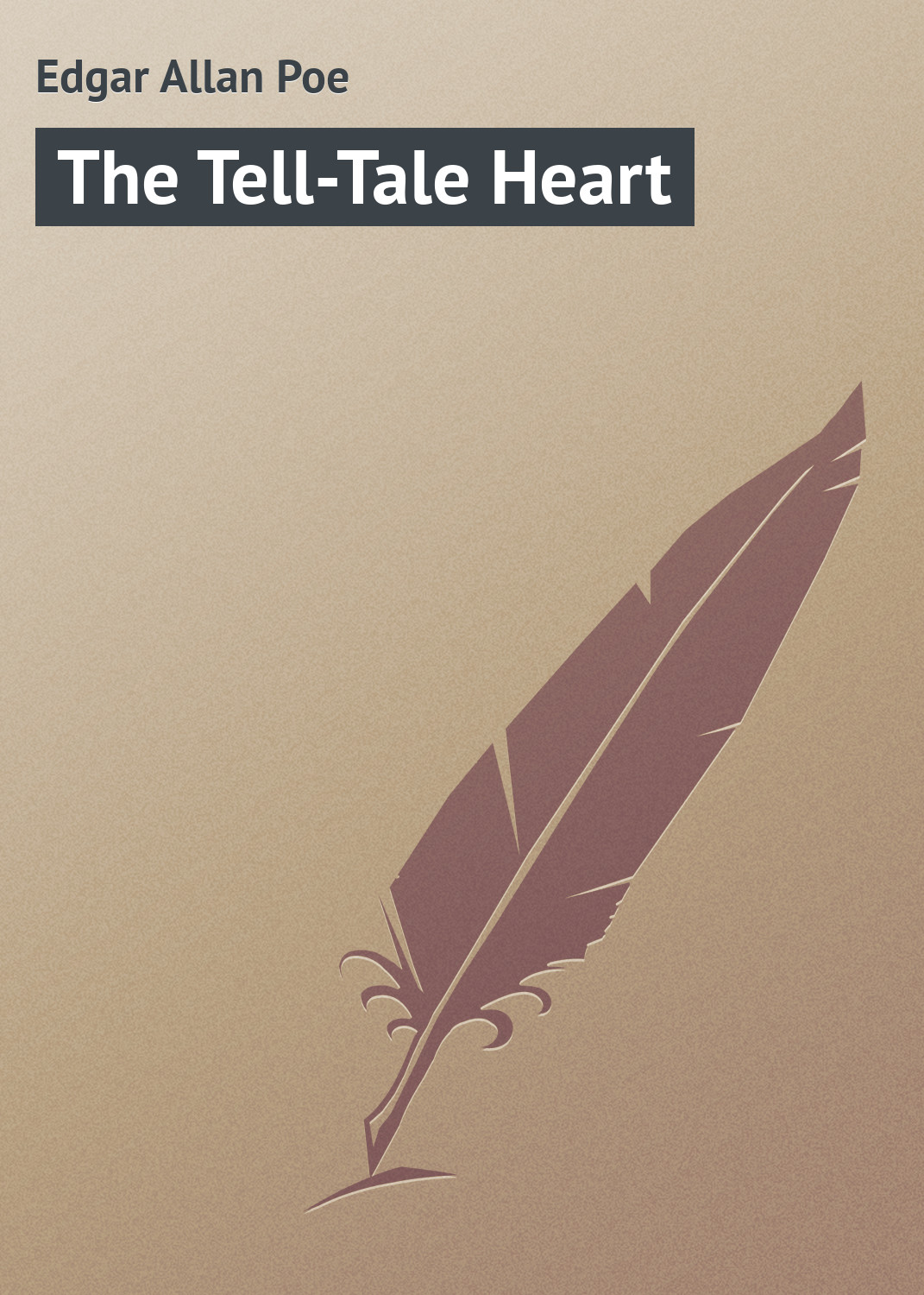 Обложка книги «The Tell-Tale Heart»
