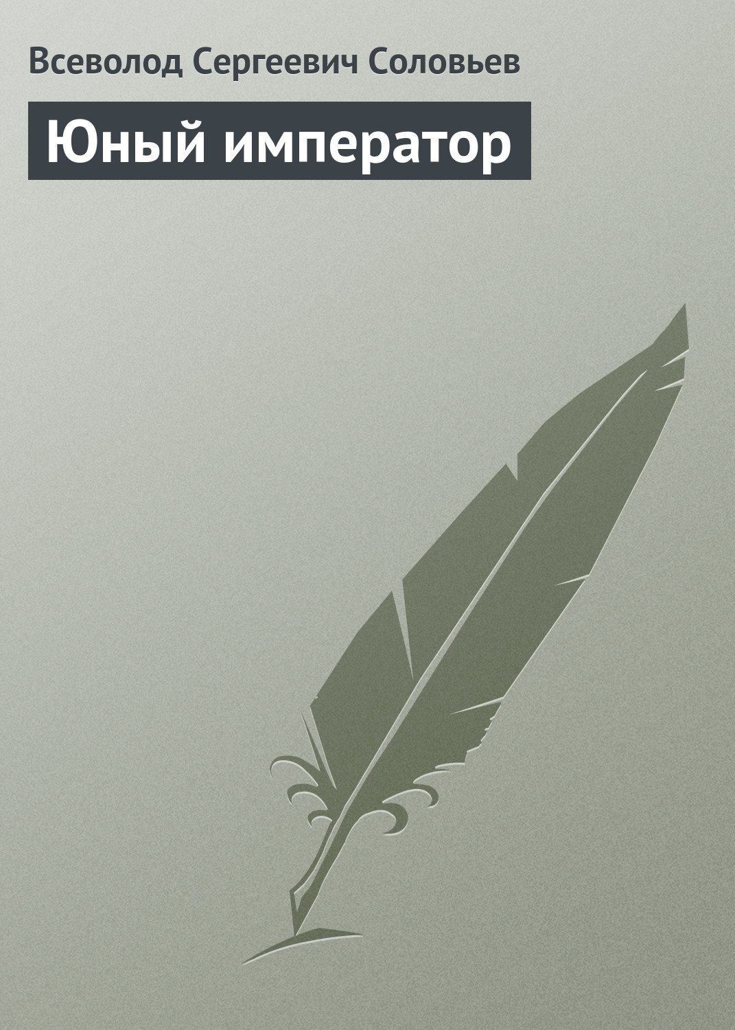 Обложка книги «Юный император»