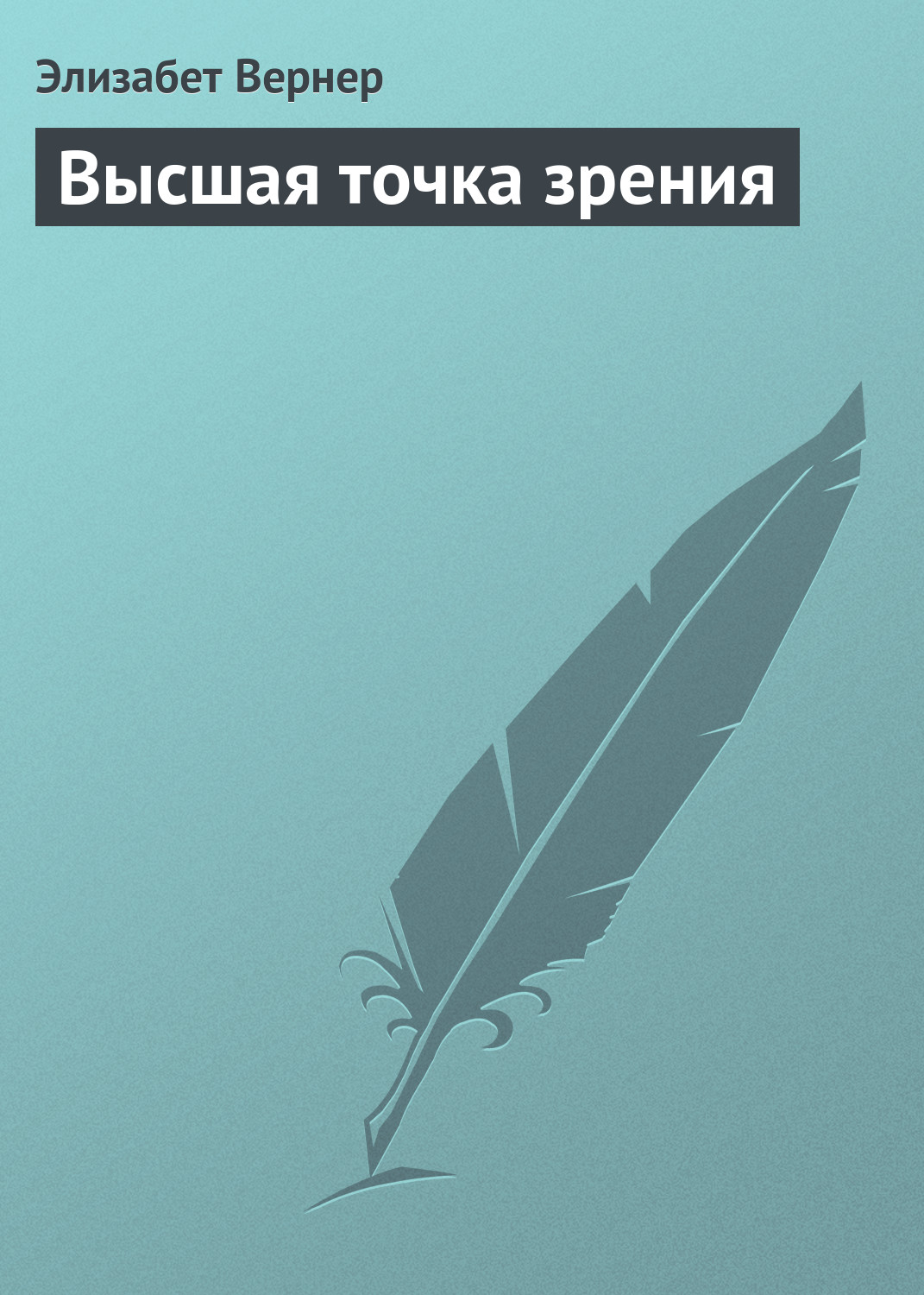 Обложка книги «Высшая точка зрения»