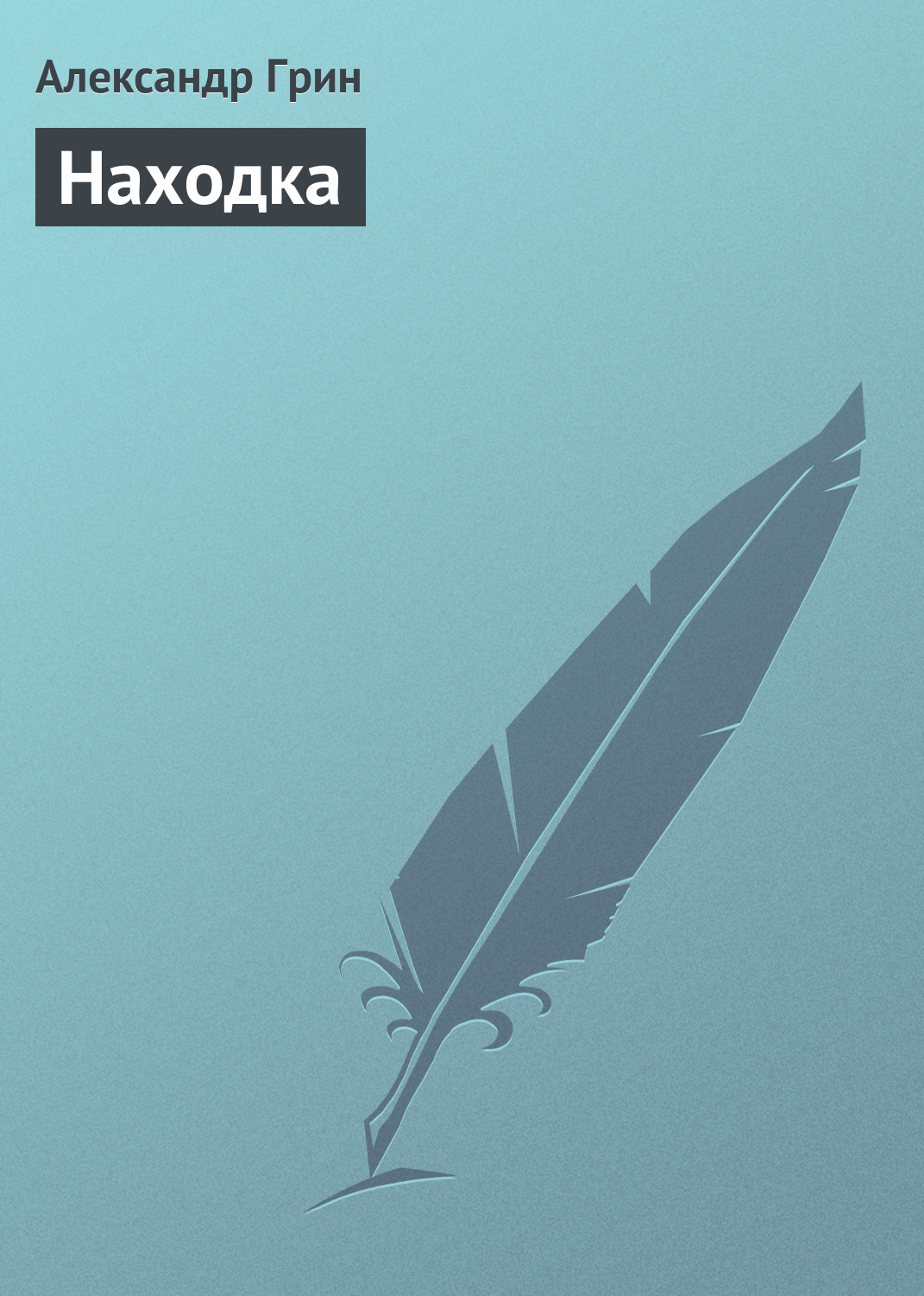 Обложка книги «Находка»