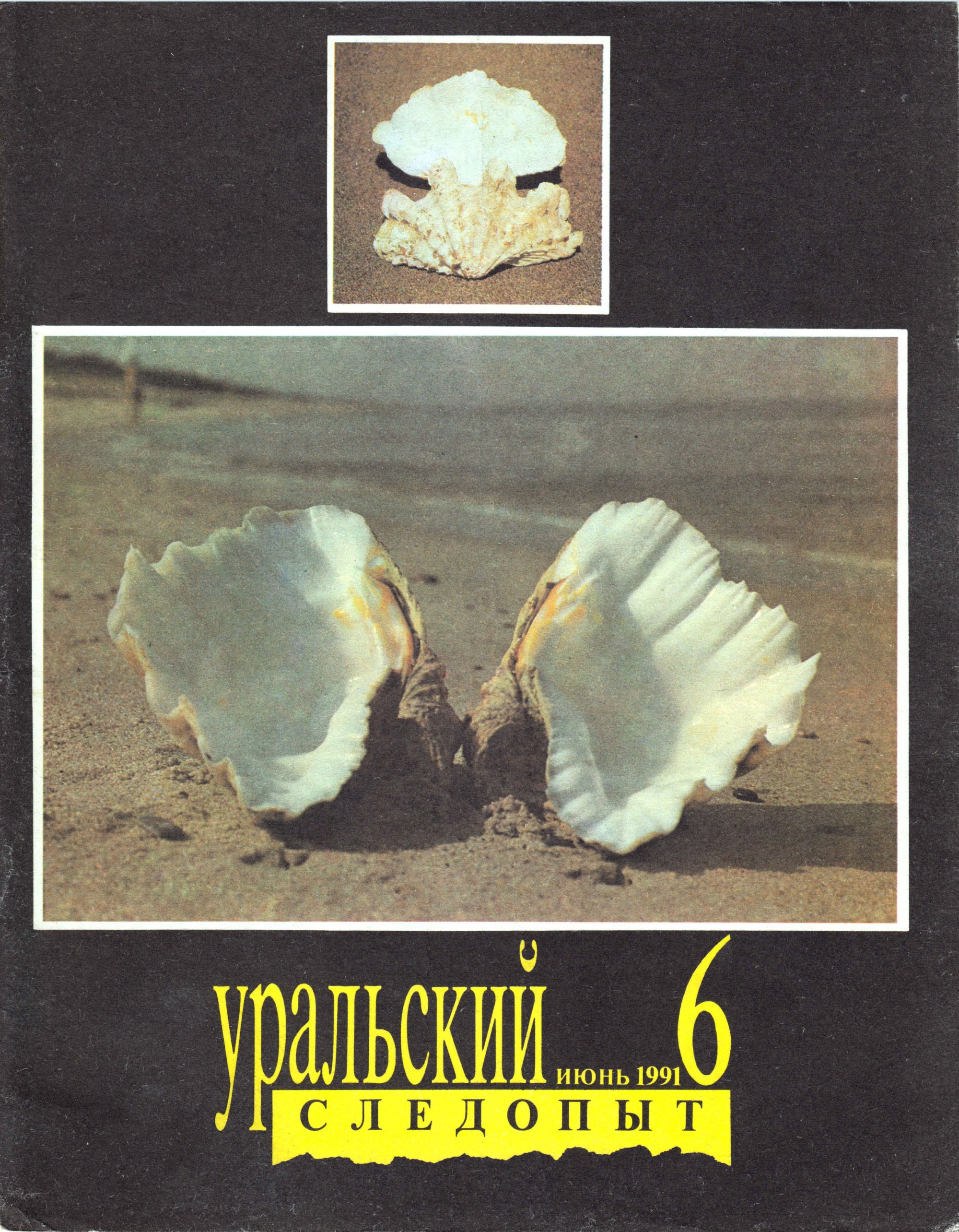 Обложка книги «Уральский следопыт №06/1991»