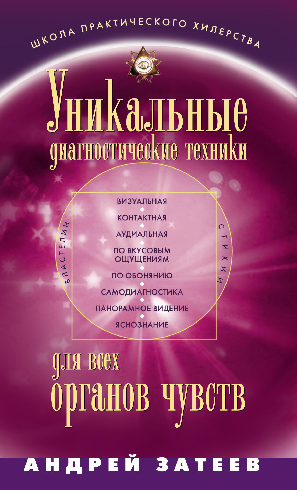 Обложка книги «Уникальные диагностические техники для всех органов чувств»