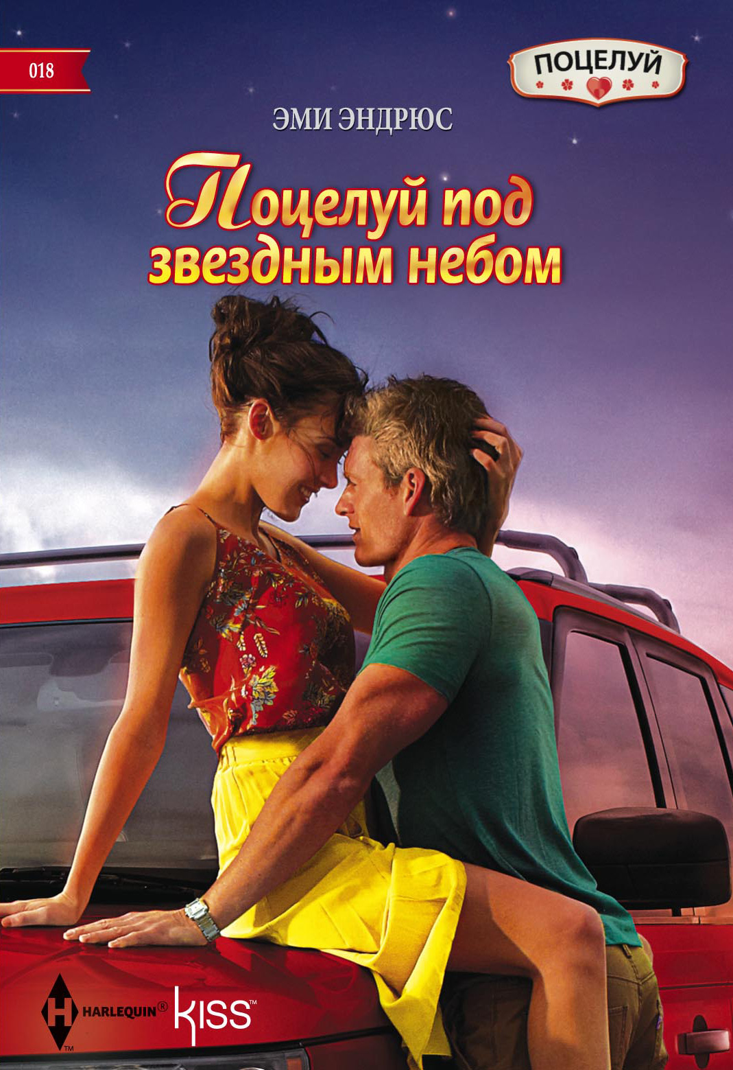Обложка книги «Поцелуй под звездным небом»