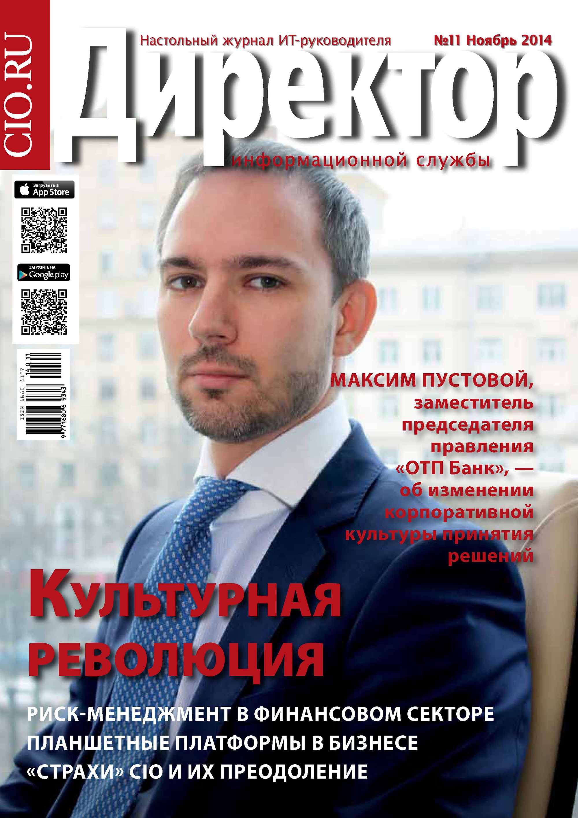 Обложка книги «Директор информационной службы №11/2014»
