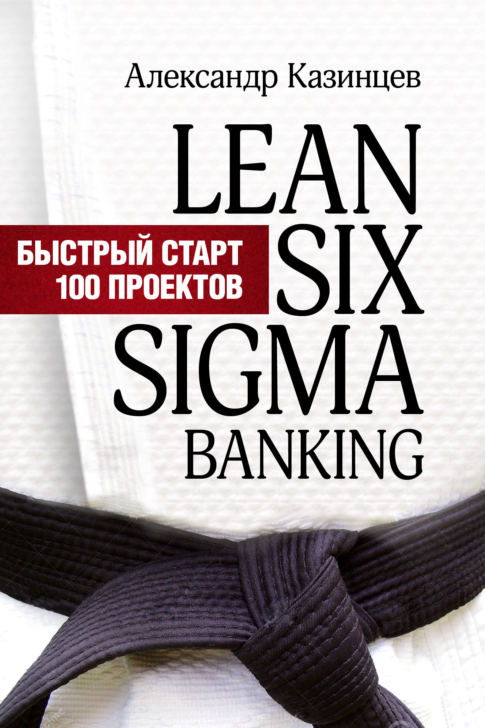 Обложка книги «Lean Six Sigma Banking. Быстрый старт 100 проектов»