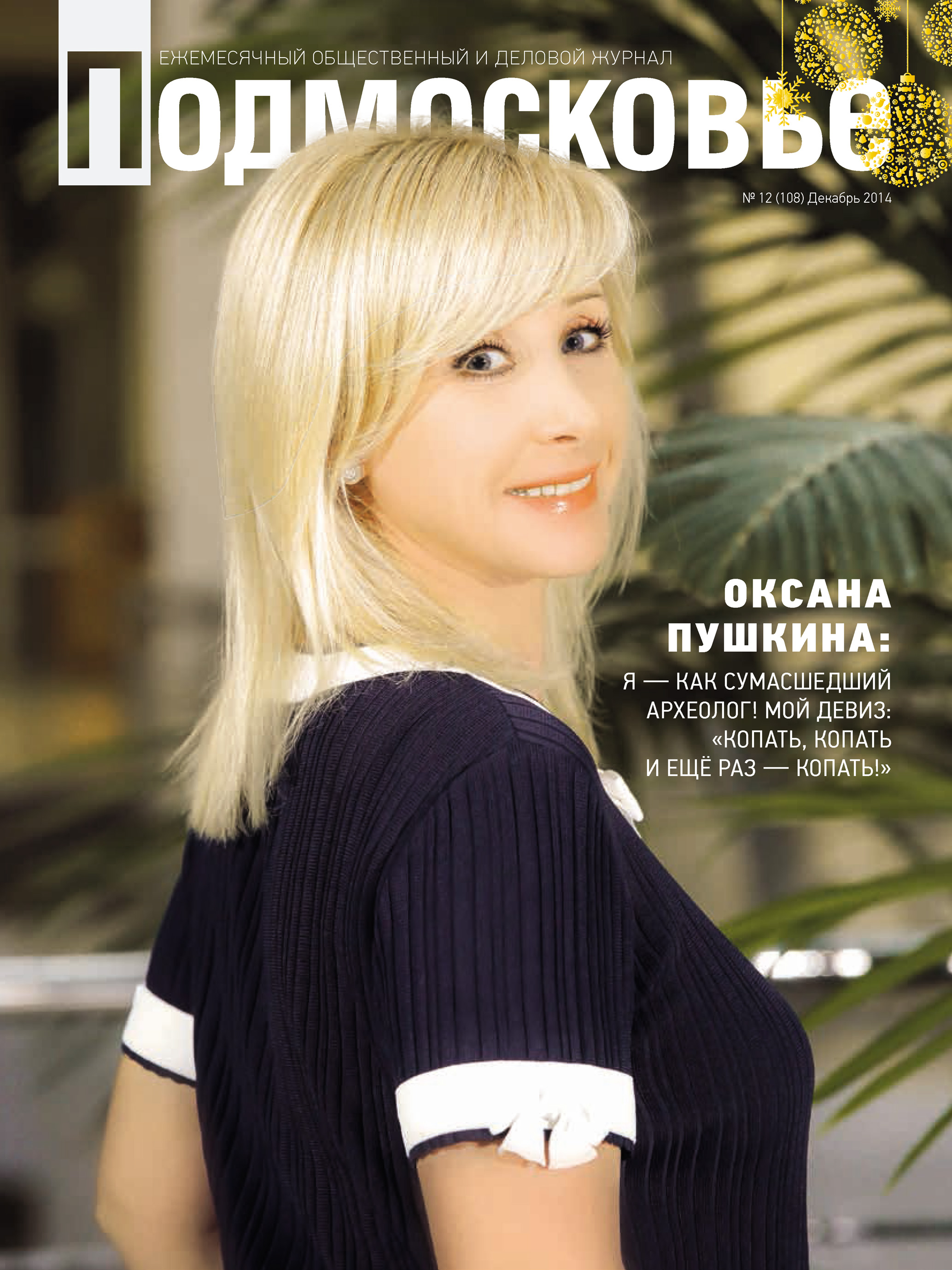 Обложка книги «Подмосковье №12 (108) 2014»