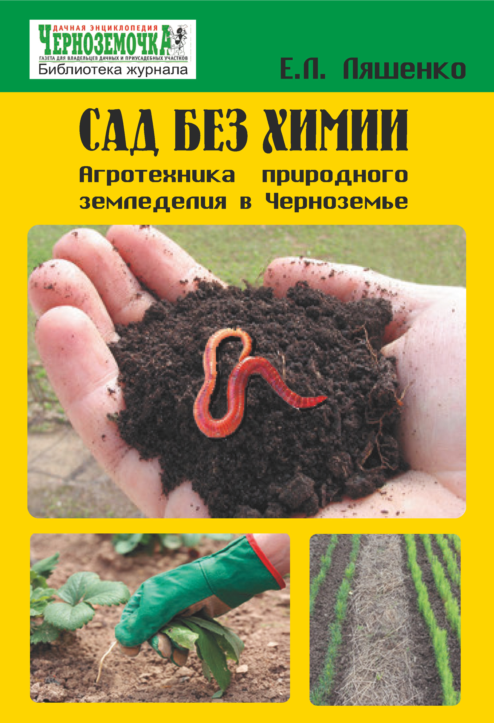 Обложка книги «Сад без химии. Агротехника природного земледелия в Черноземье»