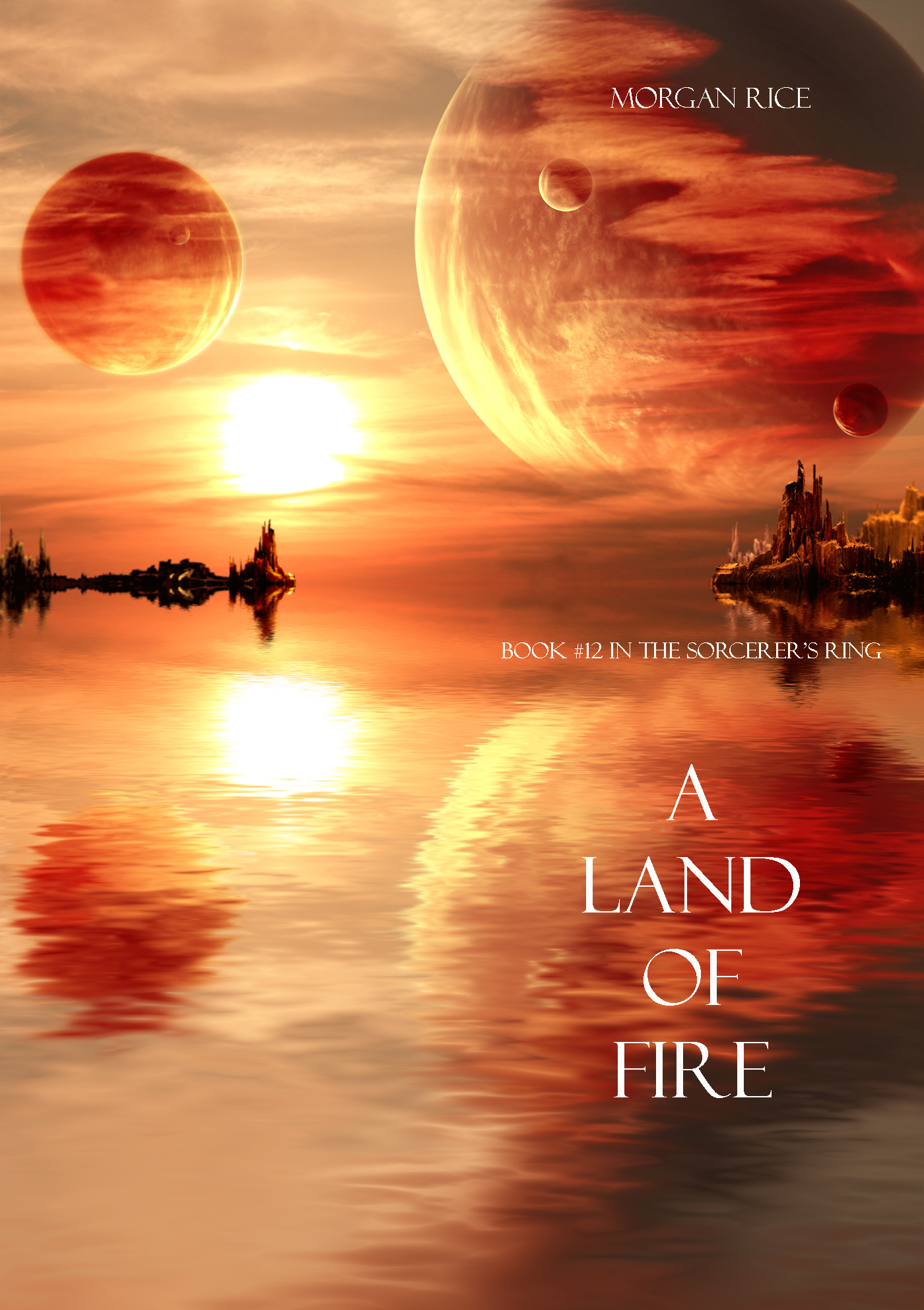 Обложка книги «A Land of Fire»