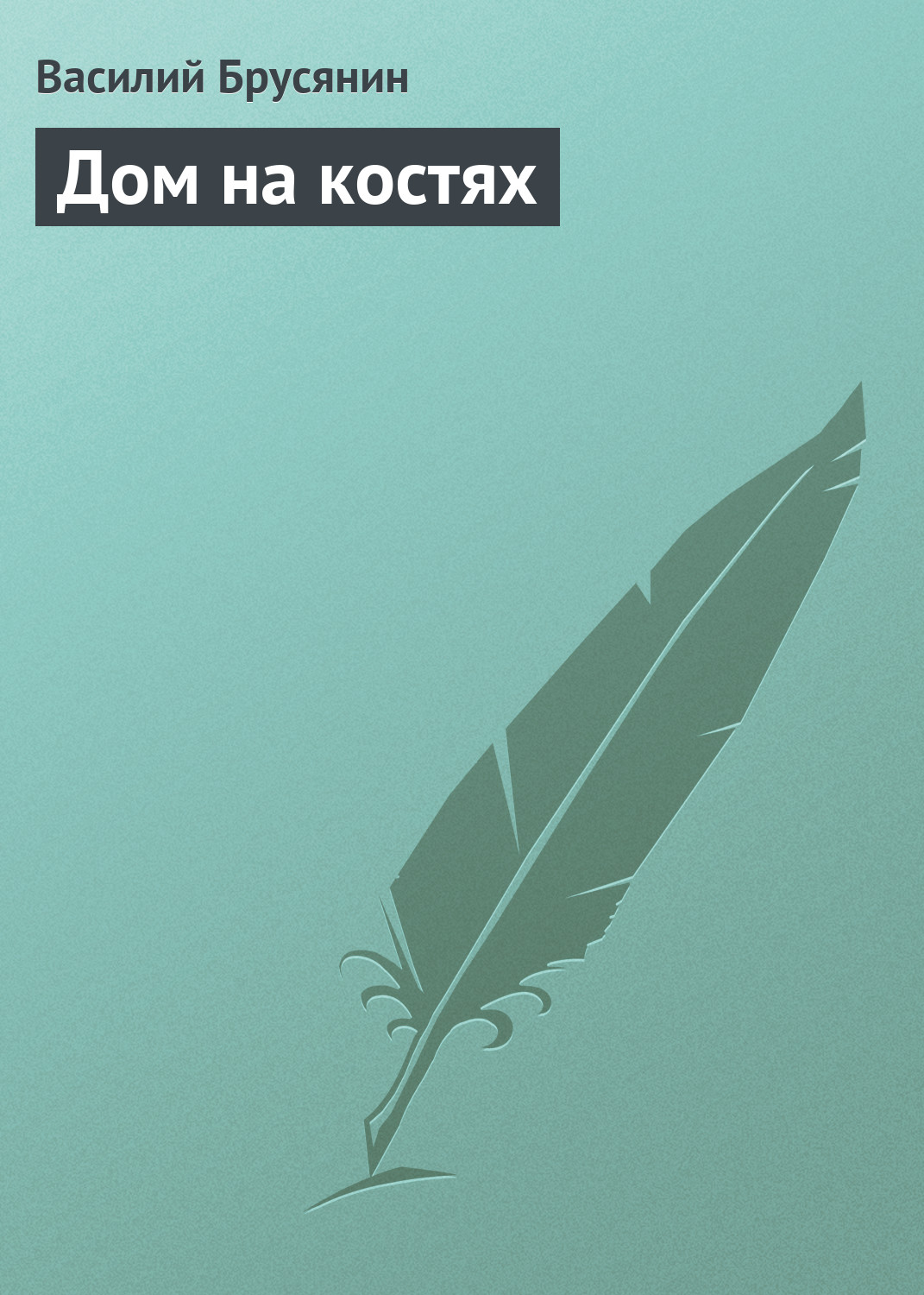 Обложка книги «Дом на костях»