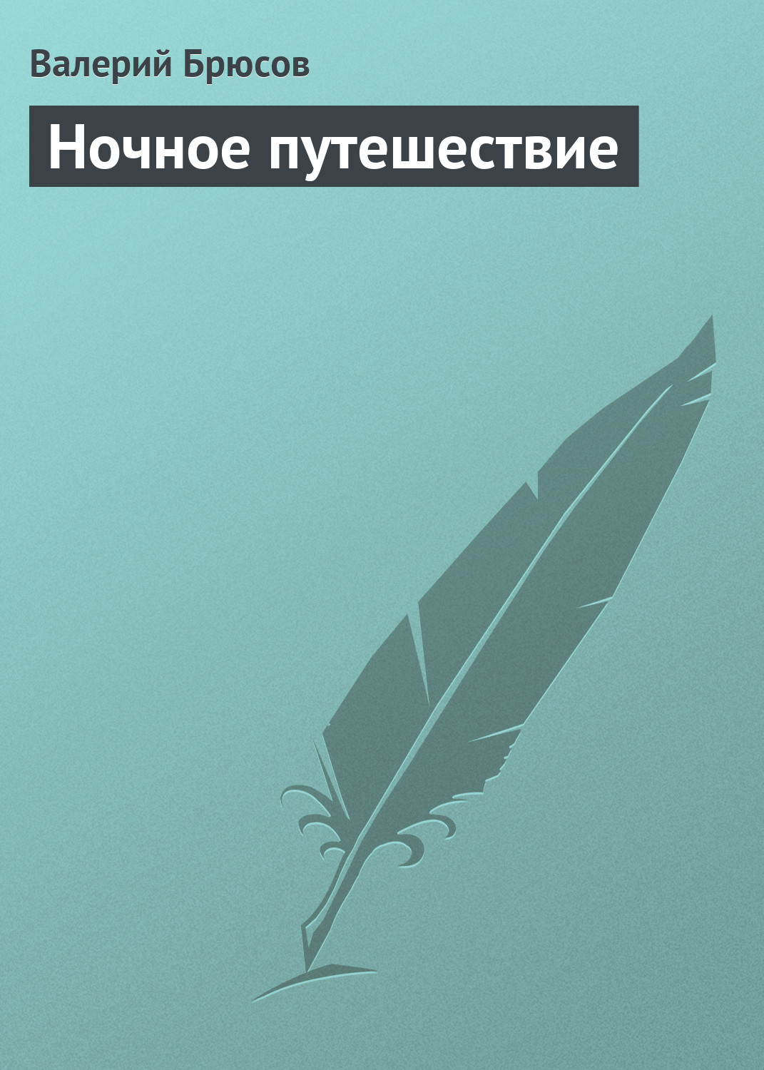 Обложка книги «Ночное путешествие»